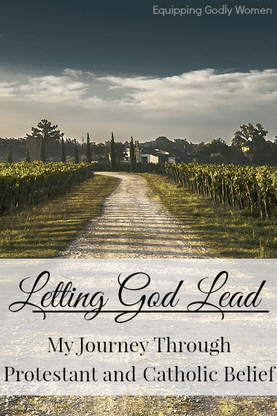 Letting God Lead: My Journey Through Protestant and Catholic Beliefs: Great Series! Must read for any Christian!