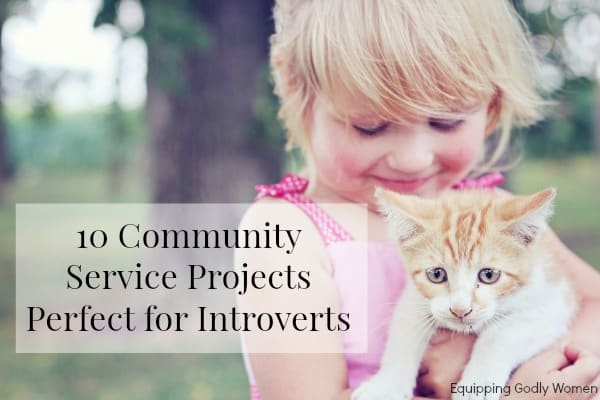 10 Community Service Projects Perfect for Introverts