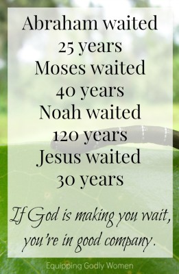  When God Says Wait