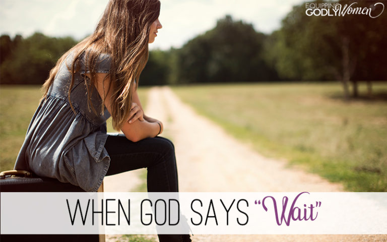 When God says Wait Blog