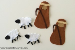Easy DIY Felt Nativity Craft for Kids