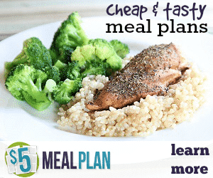 5 Dollar Meal Plan ad