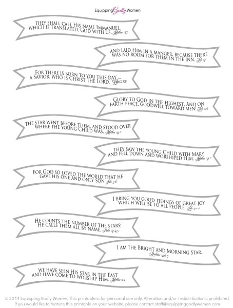Star of Bethleham ornament printable