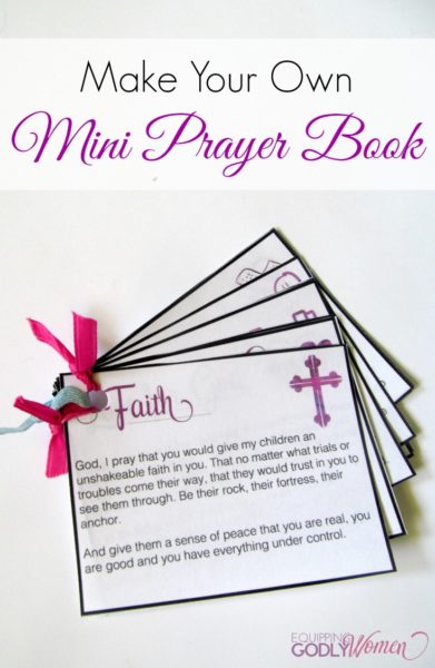 Make Your Own Mini Prayer Book
