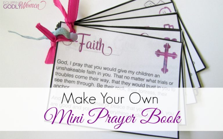 Make Your Own Mini Prayer Book
