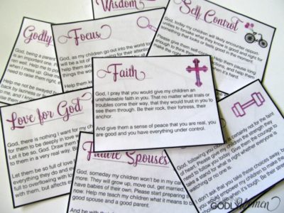 Printable Prayer Cards