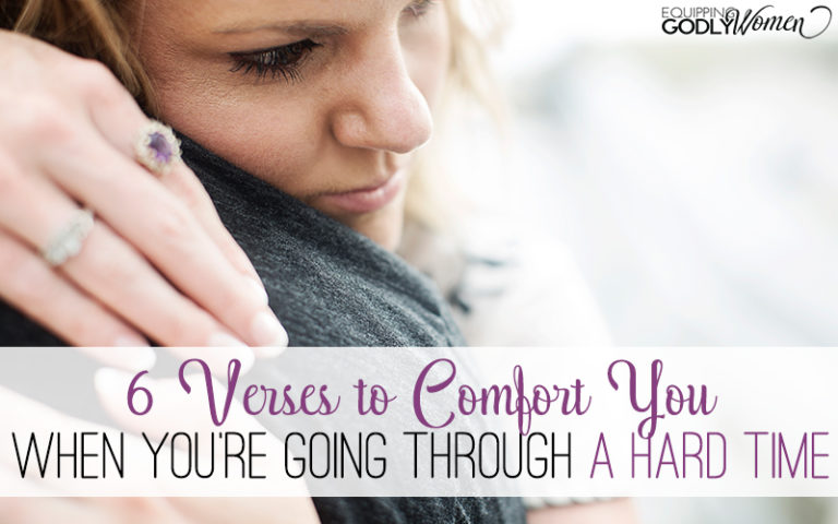  6 Comforting Bible Verses for Hard Times (+ Free Printable!)