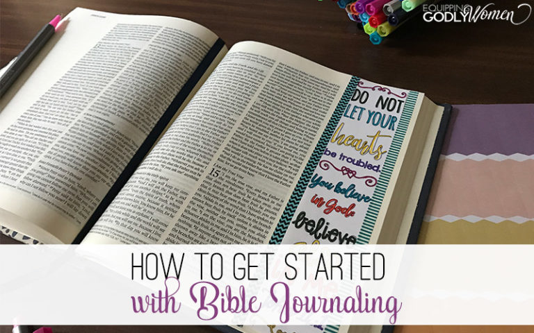  How to Get Started with Bible Journaling