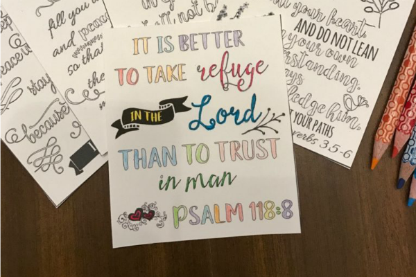 Trust in the Lord Bible Journaling Kit printable
