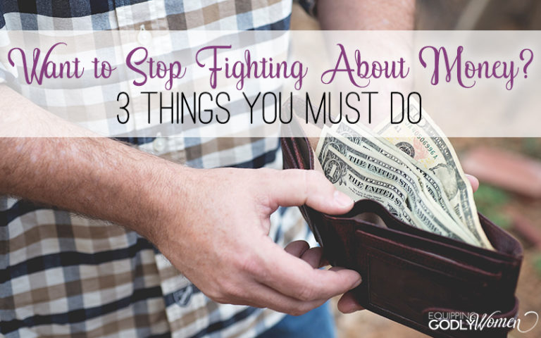 Want to Stop Fighting About Money? 3 Things You MUST Do