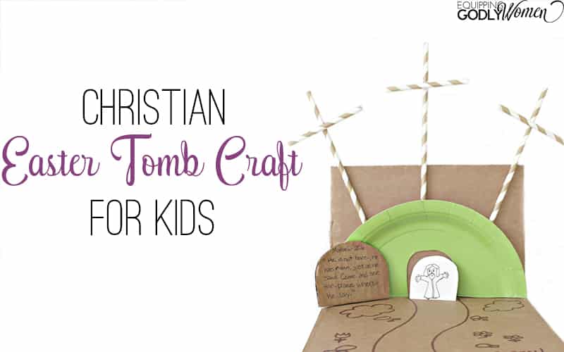 Paper Plate Tomb Craft