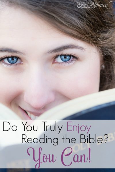 Love these tips for enjoying reading the Bible more!