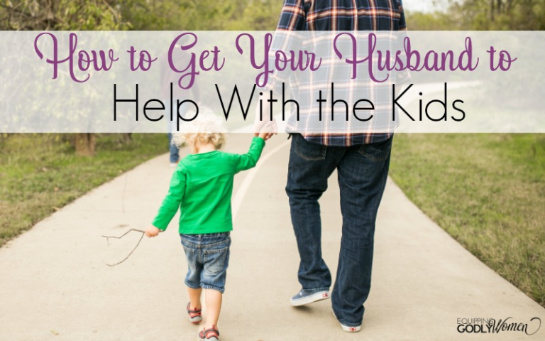 How to Get Your Husband to Help More with the Kids