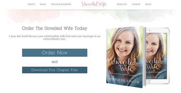 Unveiled Wife website screenshot