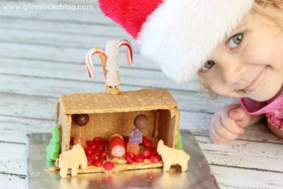 graham cracker nativity craft