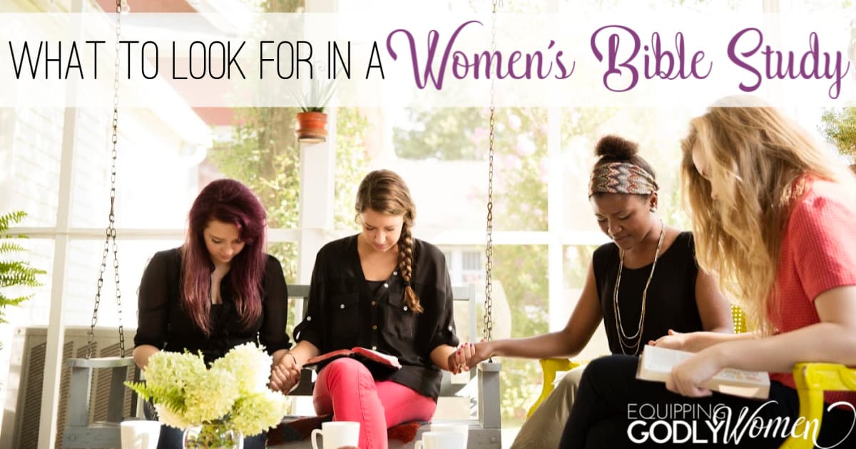What to Look for In a Women’s Bible Study