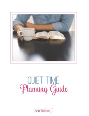 Quiet Time Planning Guide