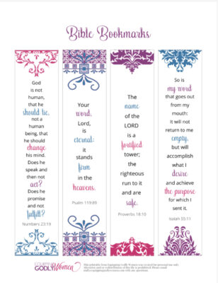 free christian printables bible verse cards bookmarks more