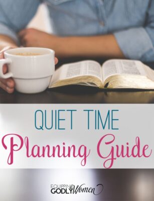 Quiet Time Planning Guide