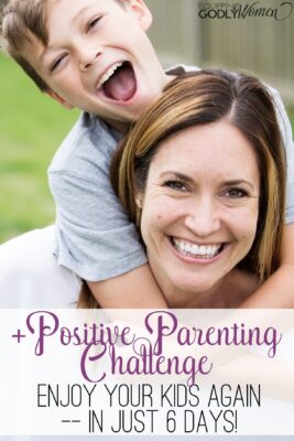 Positive Parenting Challenge with a mom and son