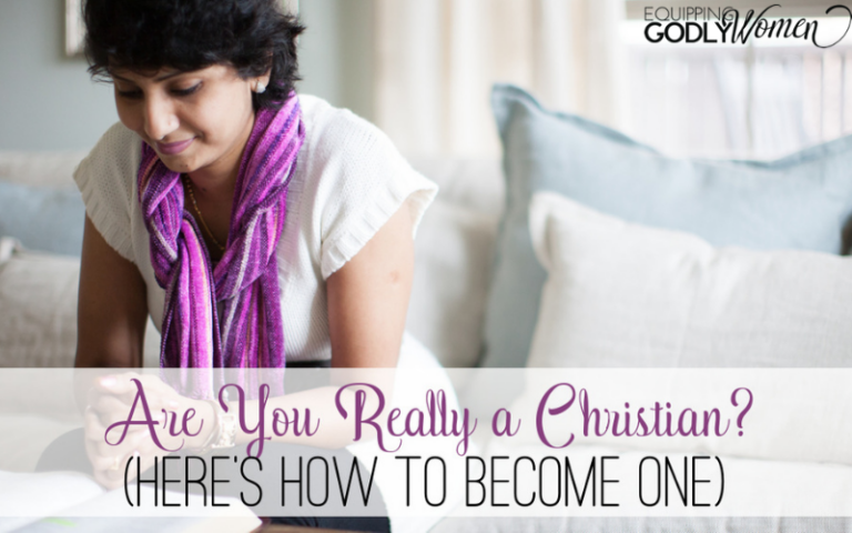 How to become a Christian