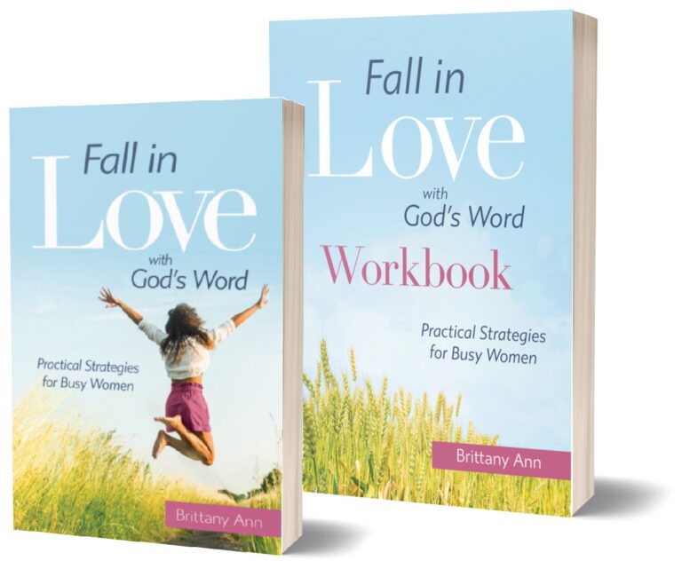 Fall in Love with God's Word Book and WorkbookBook set
