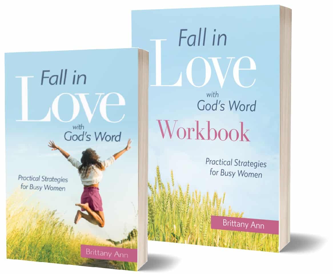 Fall in Love with God's Word Book and WorkbookBook set