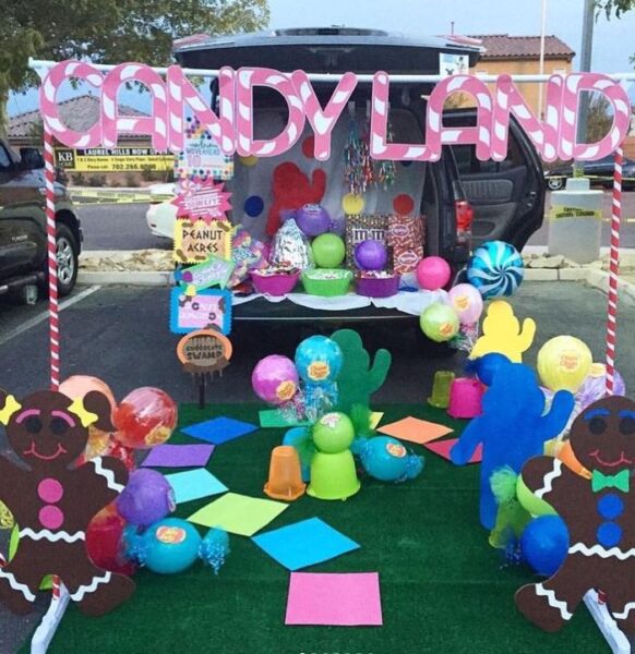 Candy Land Trunk-or-Treat Ideas