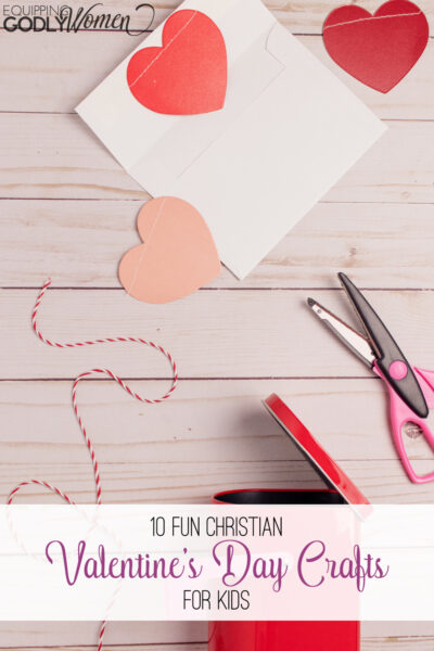Fun Christian Valentine's Day Crafts for Kids Materials