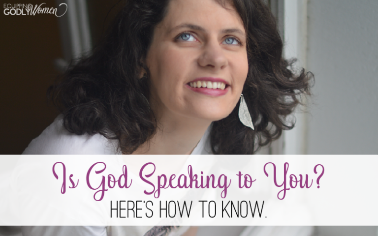 How Do You Know When God is Speaking to You?