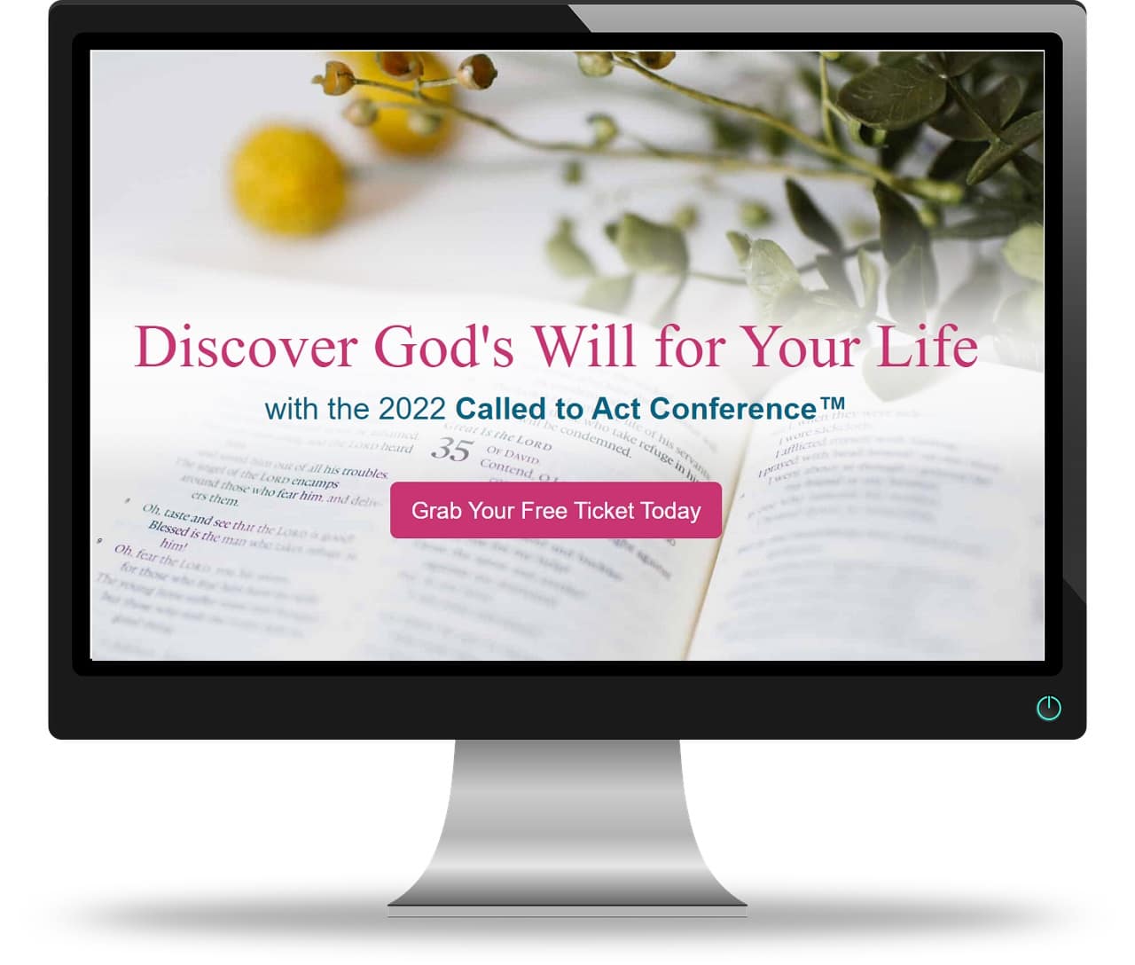 Discover God's Will computer image
