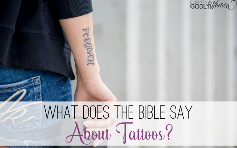 What Does the Bible Say About Tattoos? Are Tattoos a Sin?