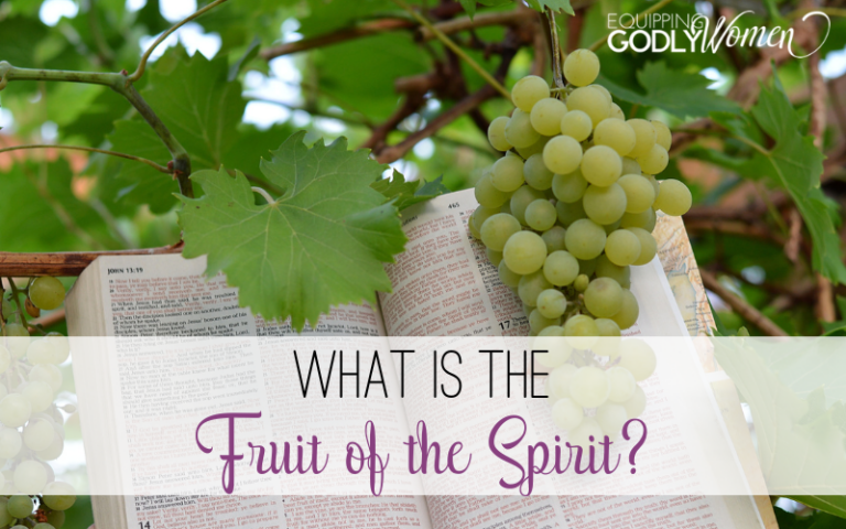 What is the Fruit of the Spirit grapes and Bible