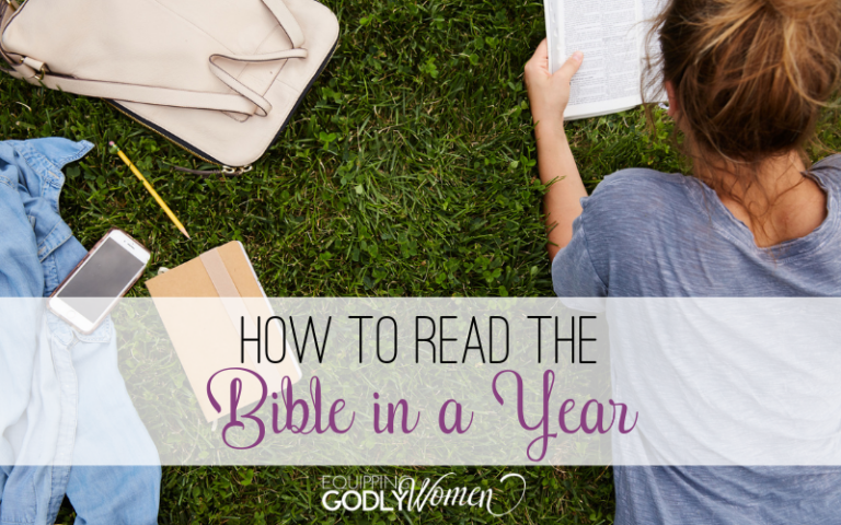 How to Read the Bible in a Year