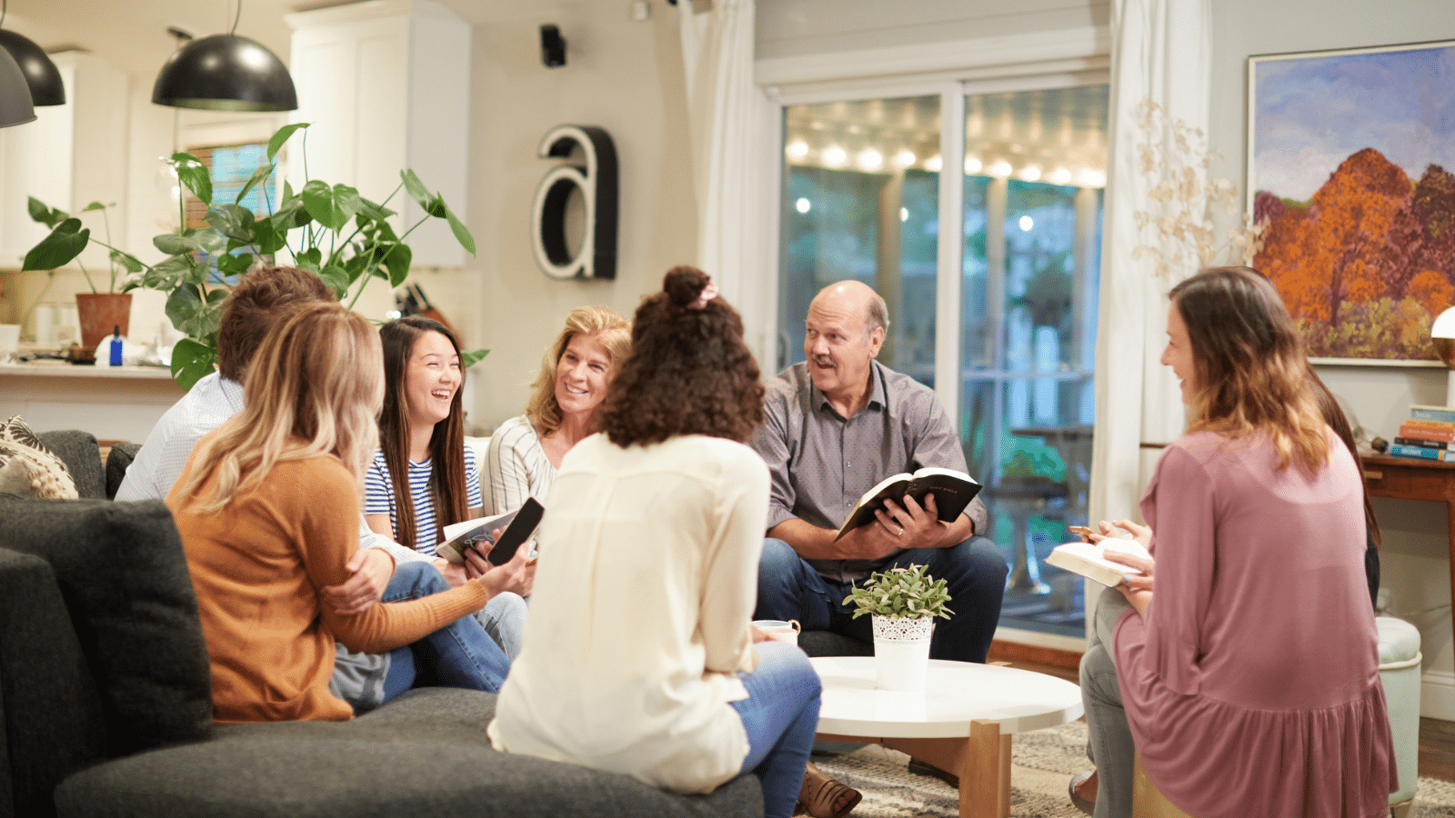 In-home Bible study group