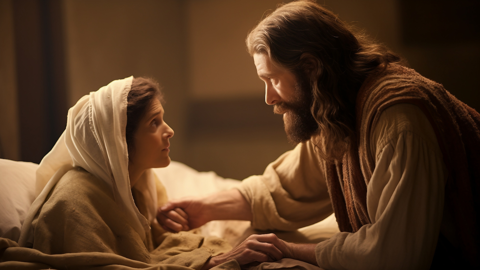Jesus Speaking with a Woman
