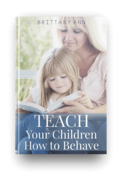 Teach your children how to behave book cover