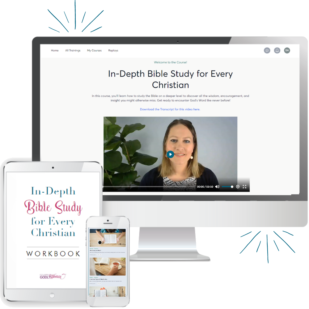 In-Depth Bible Study for Every Christian Course