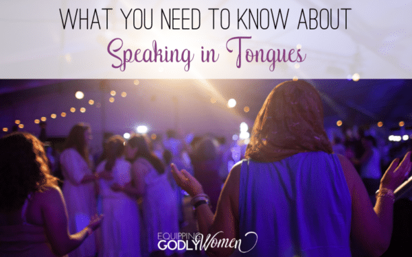 Speaking in Tongues during church worship service