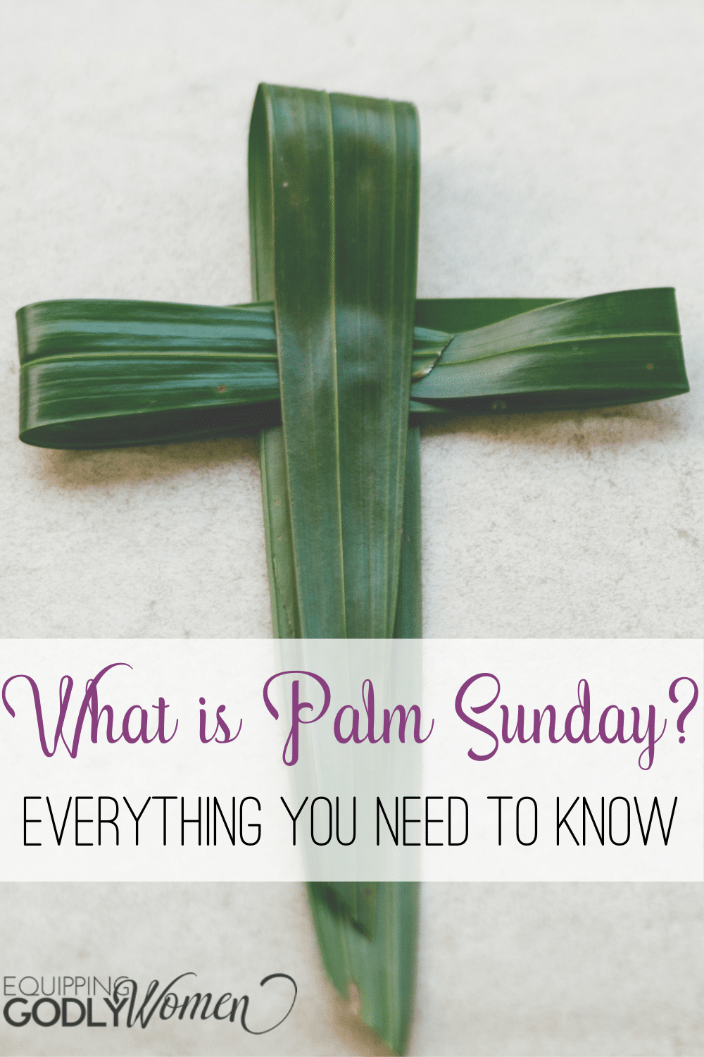 What is Palm Sunday (and Where is it in the Bible)?