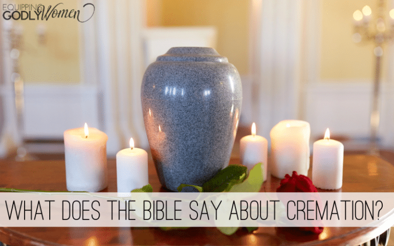 What Does the Bible Say About Cremation