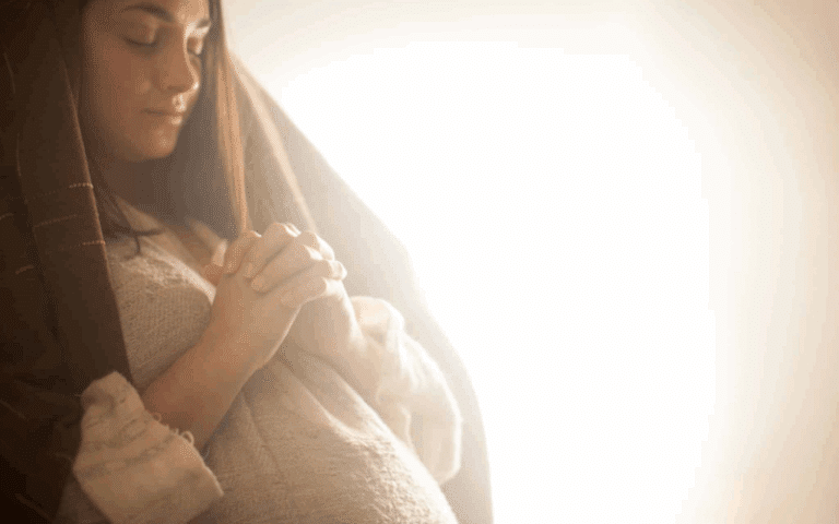 Pregnant Mary